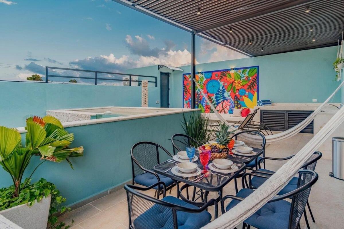 Rincon Del Cielo Rooftop With Glass Walled Pool Мерида Экстерьер фото