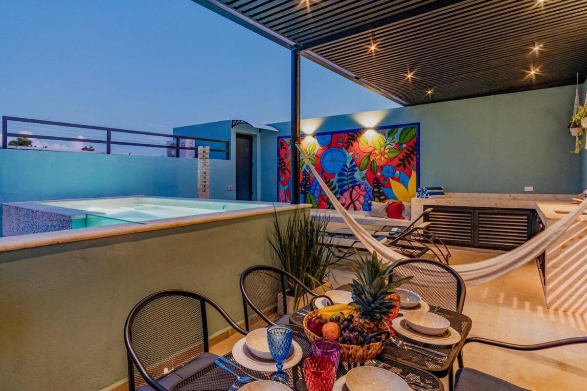 Rincon Del Cielo Rooftop With Glass Walled Pool Мерида Экстерьер фото