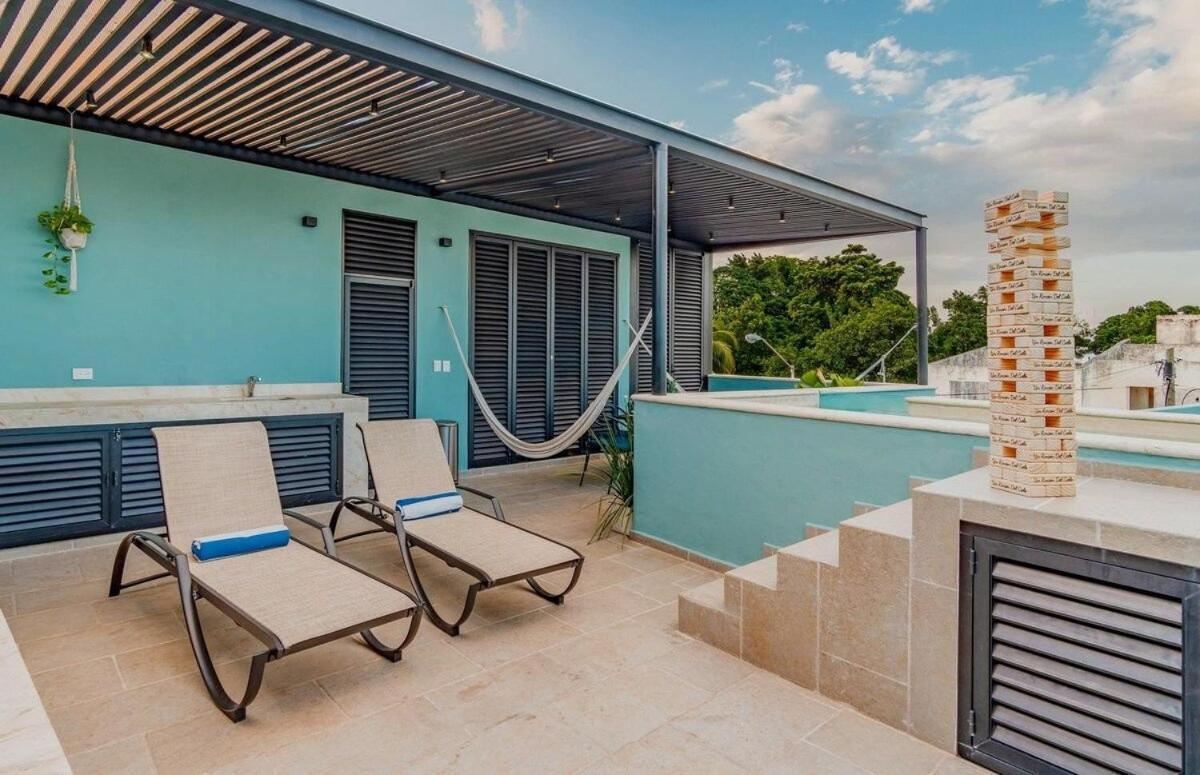 Rincon Del Cielo Rooftop With Glass Walled Pool Мерида Экстерьер фото